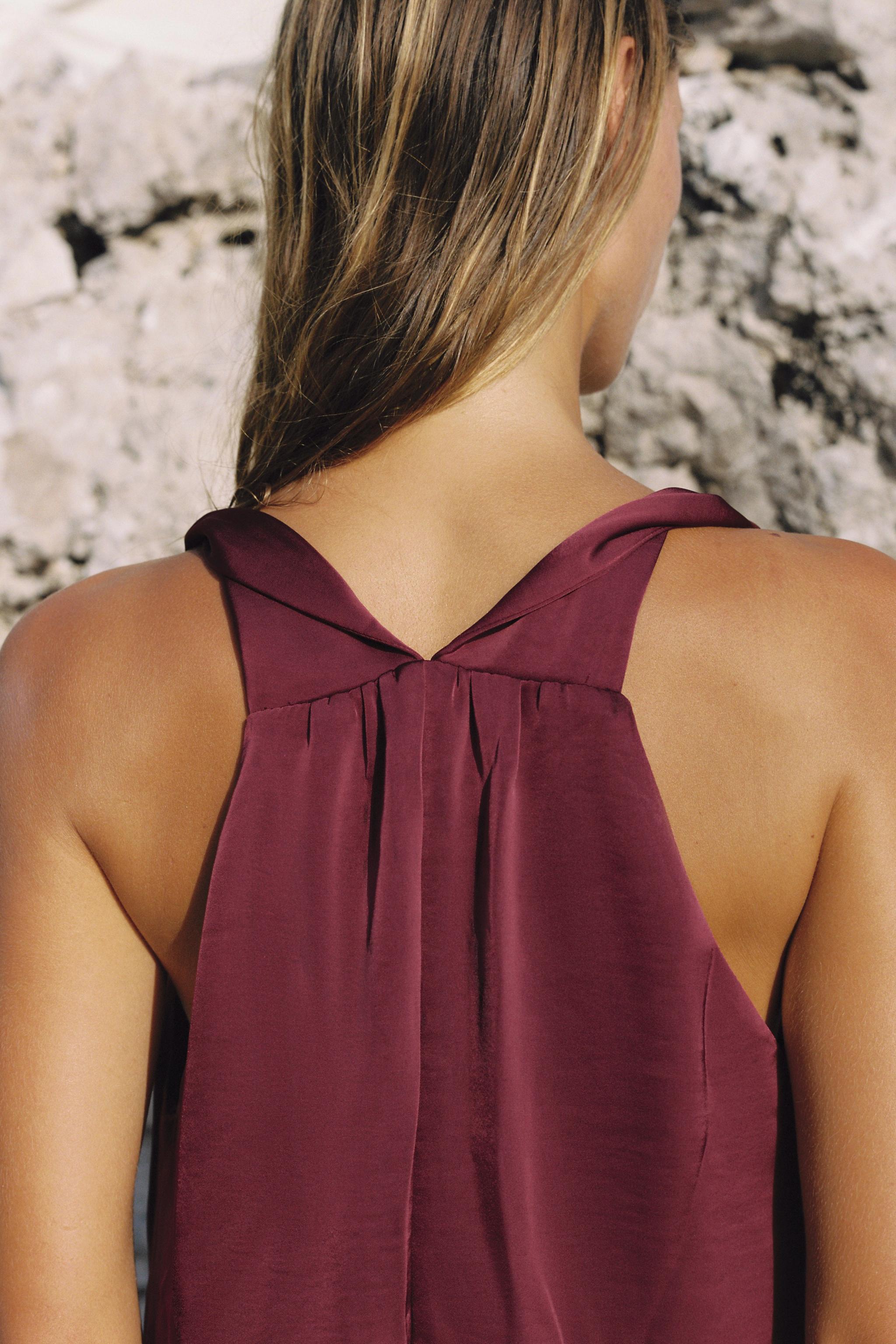 ROBE LONGUE SATINÉE